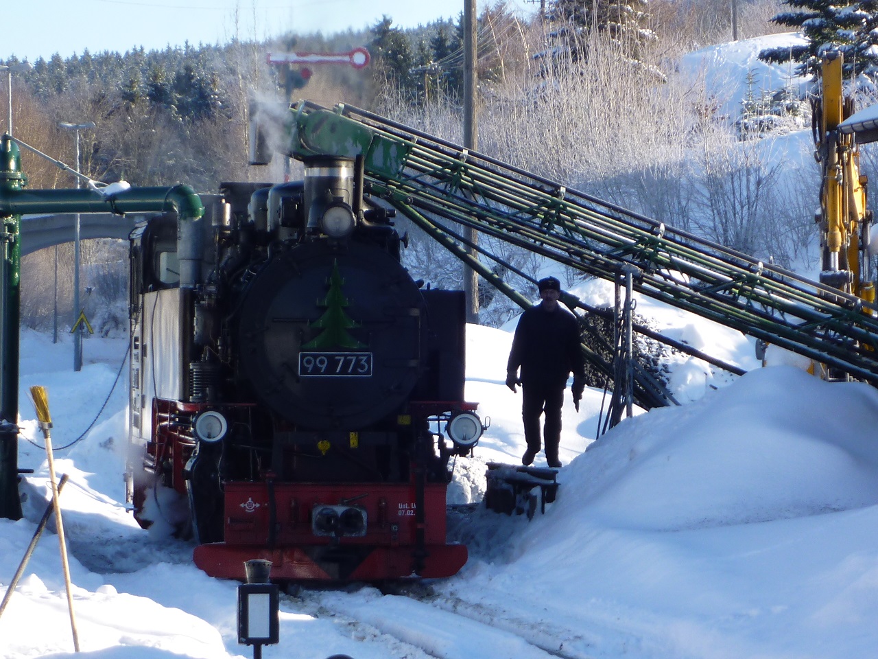 Winterlandschaft im Erzgebirge