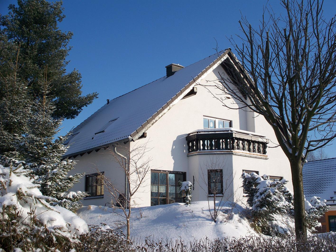 Winterlandschaft im Erzgebirge