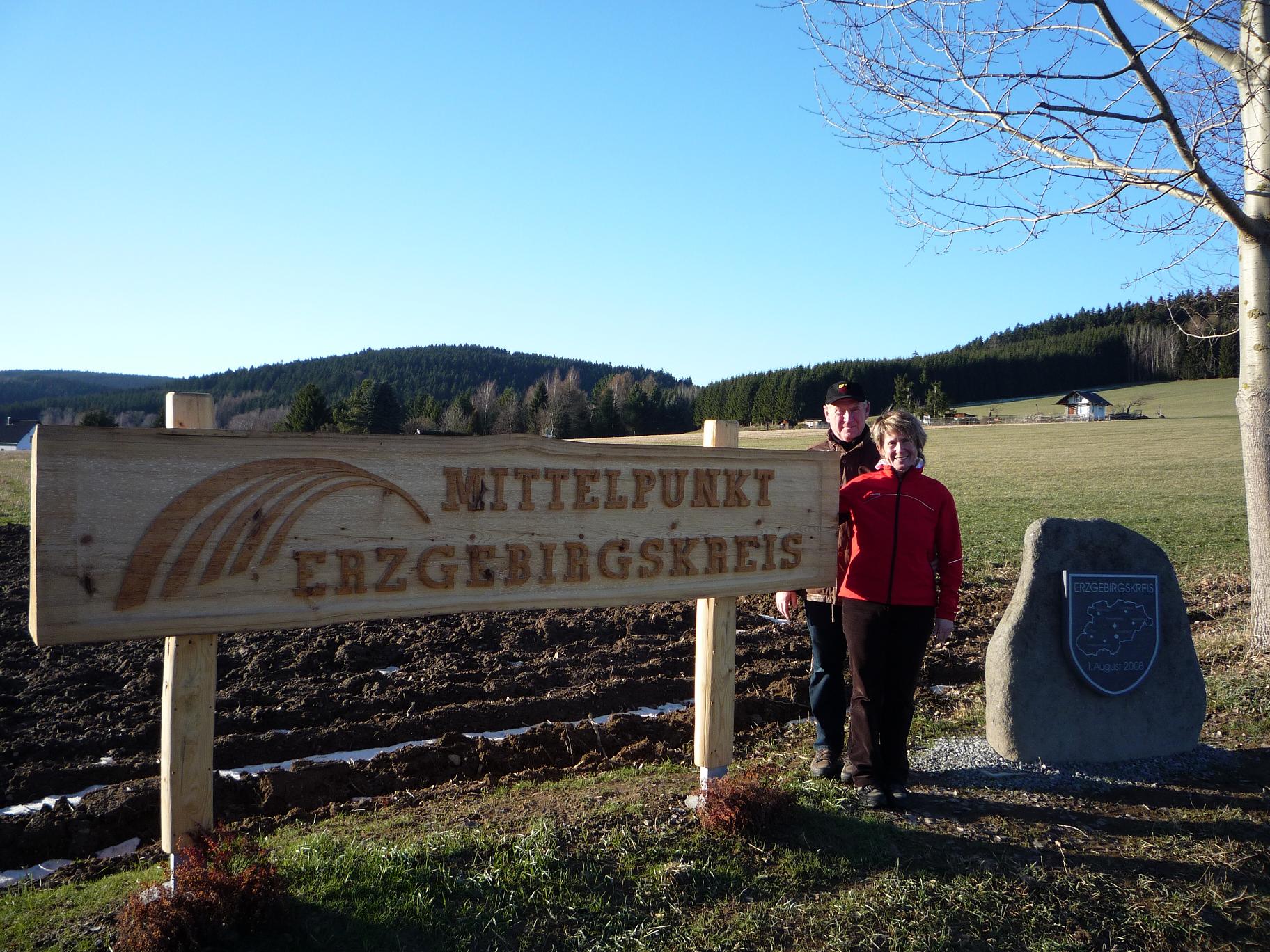 Winterlandschaft im Erzgebirge