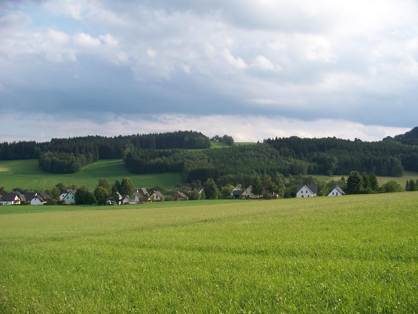 Winterlandschaft im Erzgebirge